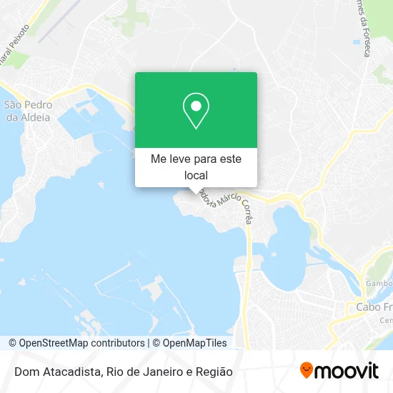 Dom Atacadista mapa