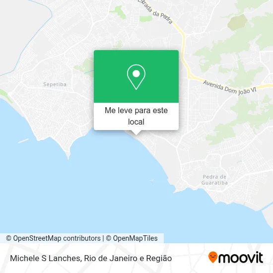 Michele S Lanches mapa