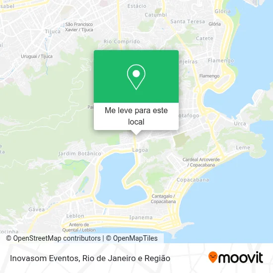 Inovasom Eventos mapa
