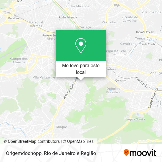 Origemdochopp mapa