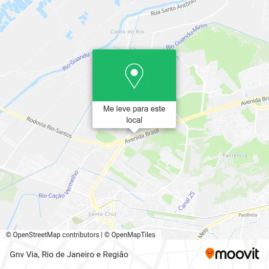 Gnv Via mapa