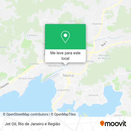 Jet Oil mapa