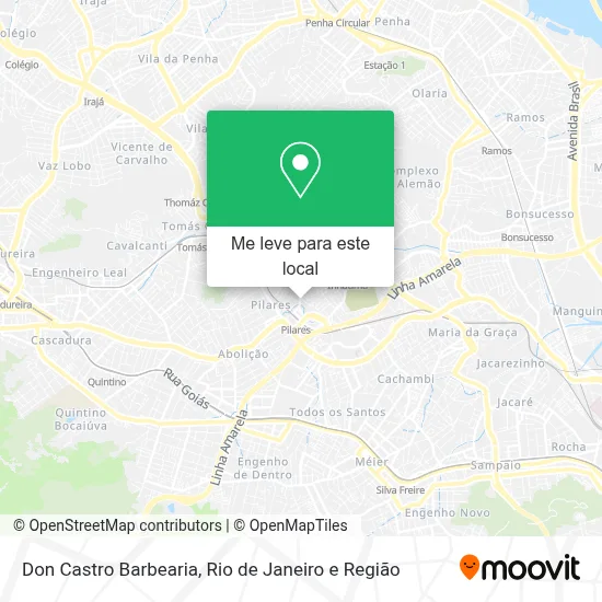 Don Castro Barbearia mapa