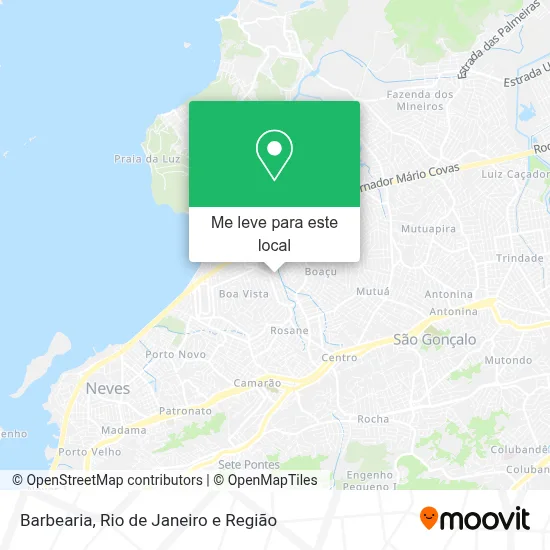 Barbearia mapa