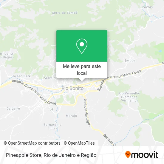 Pineapple Store mapa