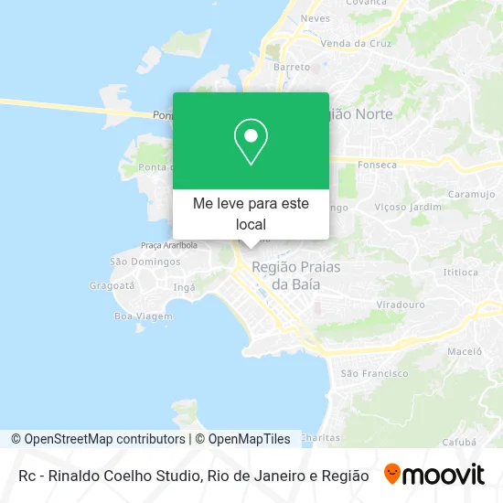 Rc - Rinaldo Coelho Studio mapa