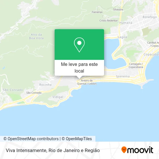 Viva Intensamente mapa