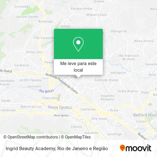 Ingrid Beauty Academy mapa