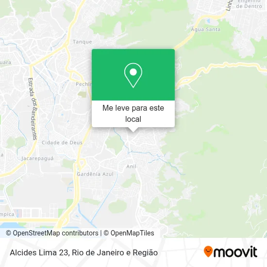 Alcides Lima 23 mapa