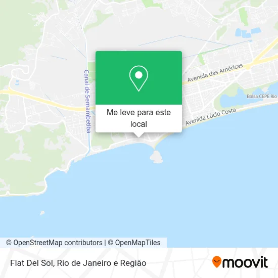 Flat Del Sol mapa
