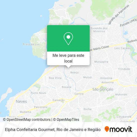 Elpha Confeitaria Gourmet mapa