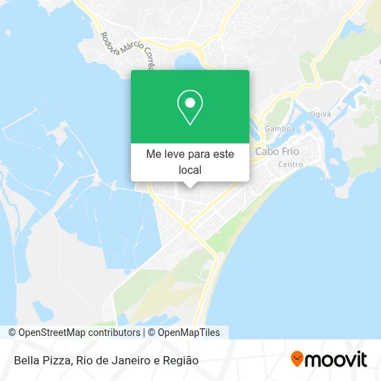 Bella Pizza mapa