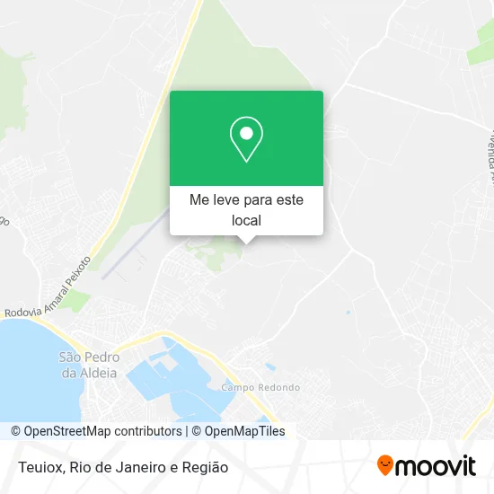 Teuiox mapa