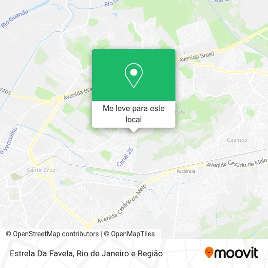 Estrela Da Favela mapa