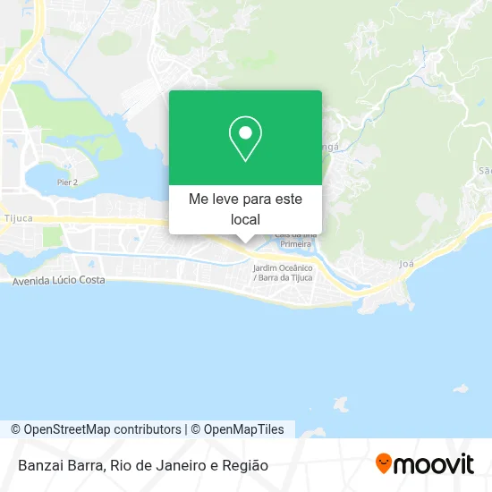 Banzai Barra mapa