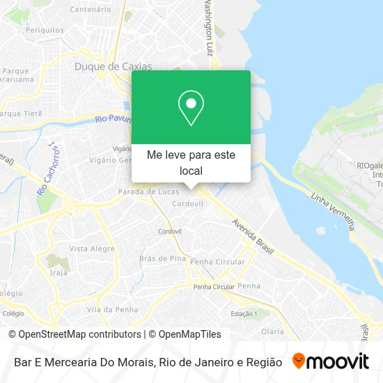 Bar E Mercearia Do Morais mapa