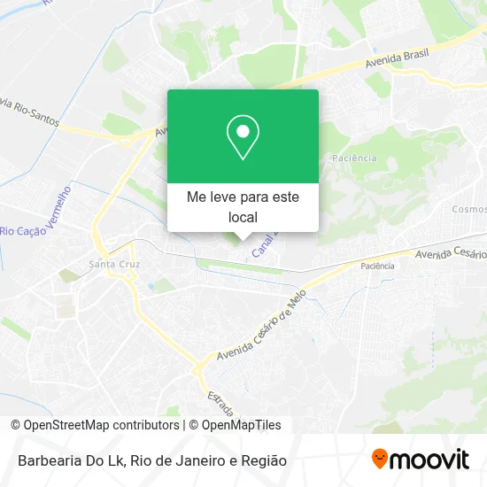 Barbearia Do Lk mapa