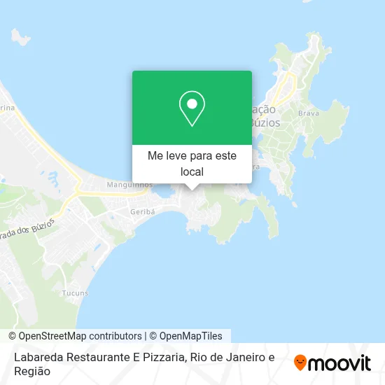 Labareda Restaurante E Pizzaria mapa