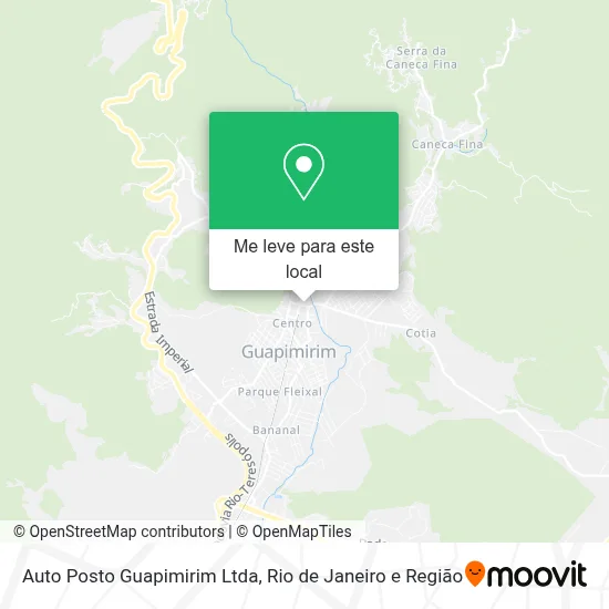 Auto Posto Guapimirim Ltda mapa