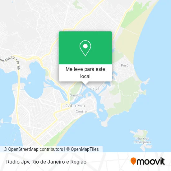 Rádio Jpv mapa