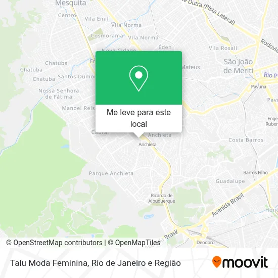 Talu Moda Feminina mapa