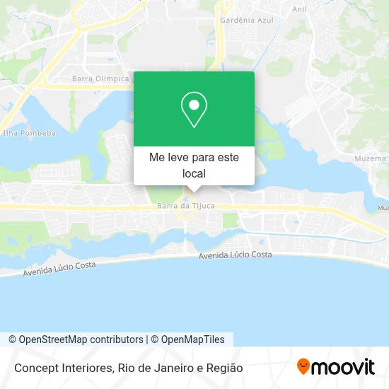 Concept Interiores mapa