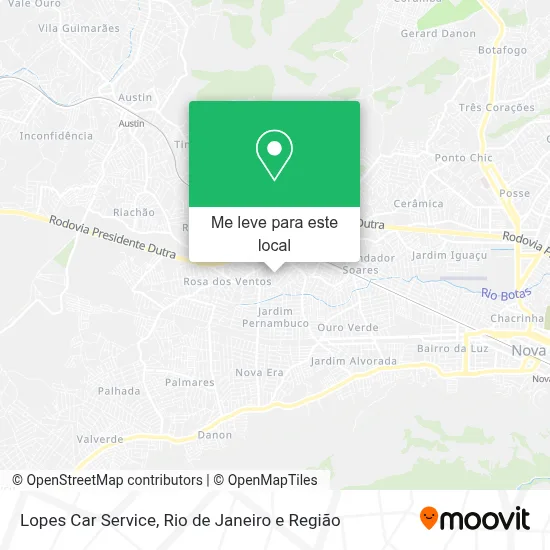 Lopes Car Service mapa