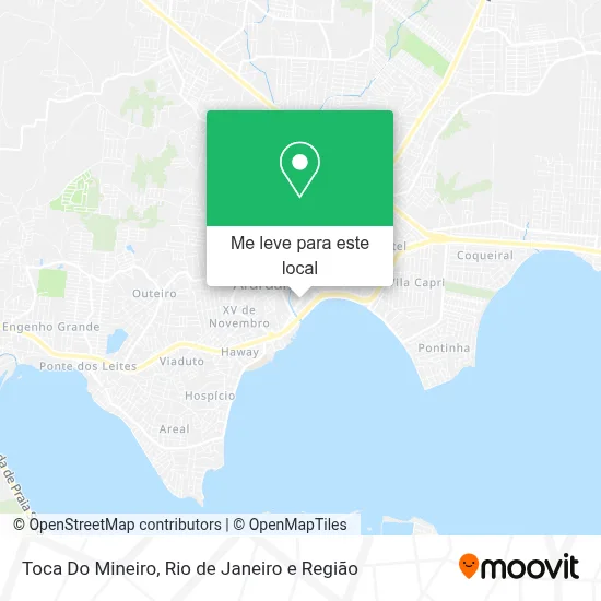 Toca Do Mineiro mapa