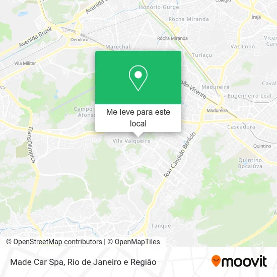 Made Car Spa mapa