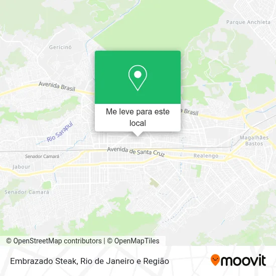 Embrazado Steak mapa