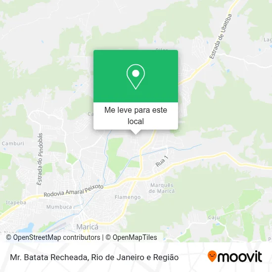 Mr. Batata Recheada mapa