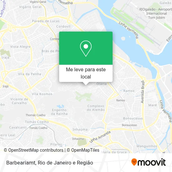 Barbeariamt mapa