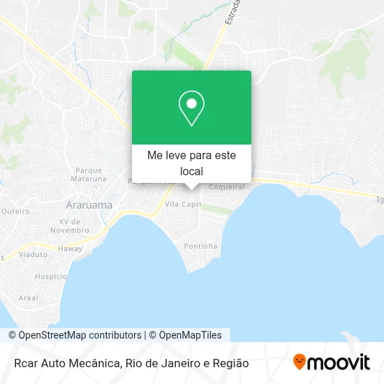 Rcar Auto Mecânica mapa
