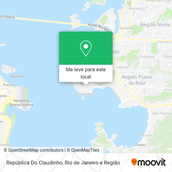República Do Claudinho mapa