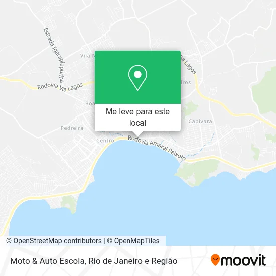 Moto & Auto Escola mapa