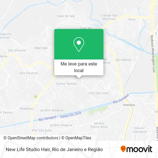New Life Studio Hair mapa