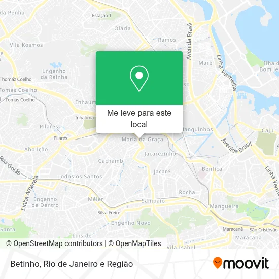 Betinho mapa