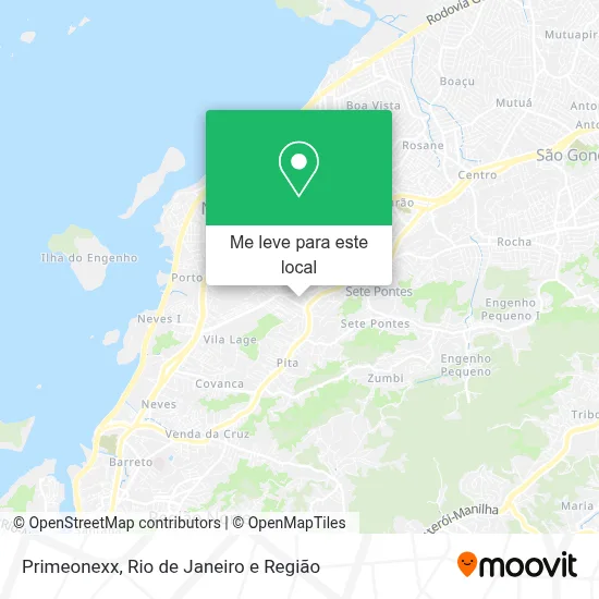 Primeonexx mapa