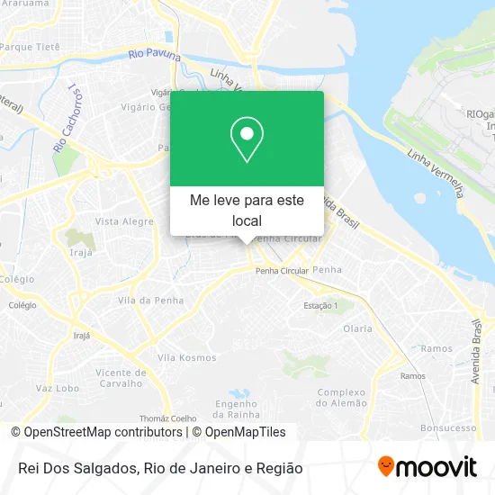 Rei Dos Salgados mapa