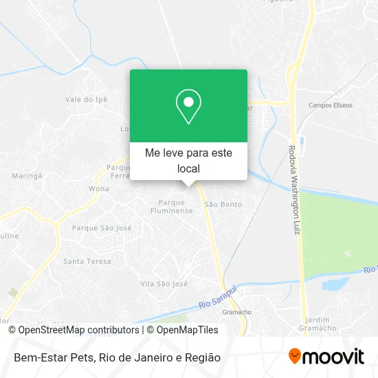 Bem-Estar Pets mapa