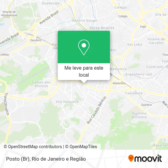 Posto (Br) mapa