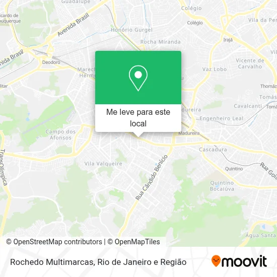 Rochedo Multimarcas mapa