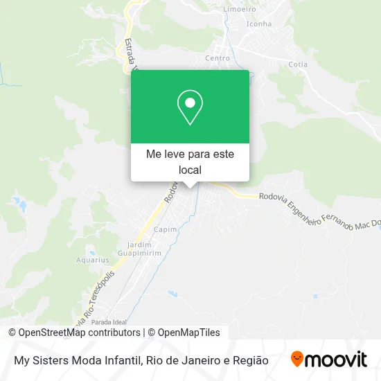 My Sisters Moda Infantil mapa