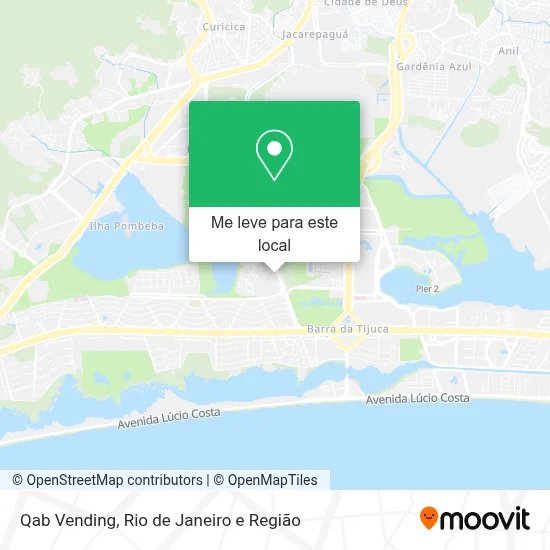 Qab Vending mapa