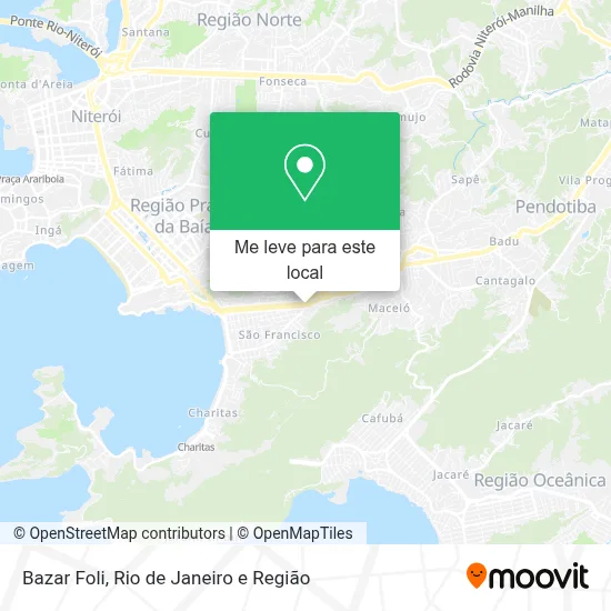 Bazar Foli mapa