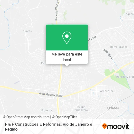 F & F Construcoes E Reformas mapa