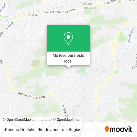 Rancho Do Julio mapa