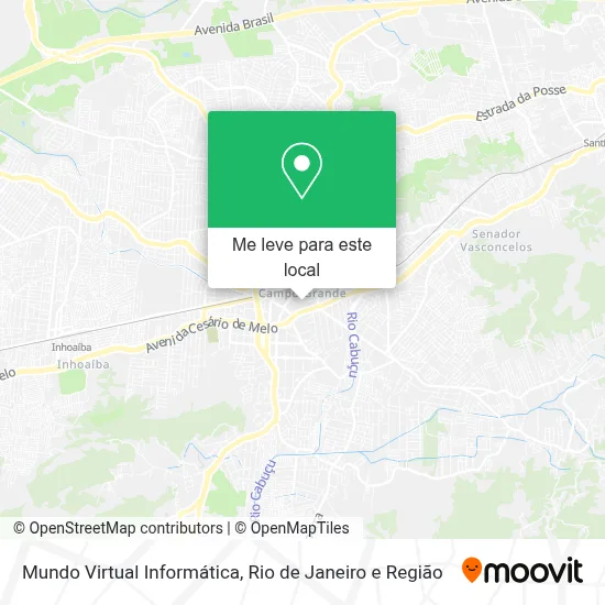 Mundo Virtual Informática mapa