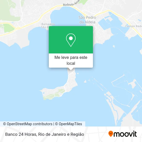 Banco 24 Horas mapa