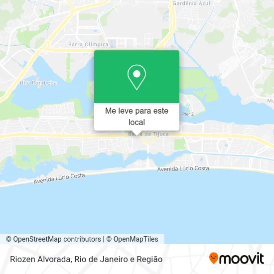 Riozen Alvorada mapa